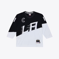 harde LA.Kings #11 Anze Kopitar Mitchell & Ness Black 2020 Power Play Jerseys