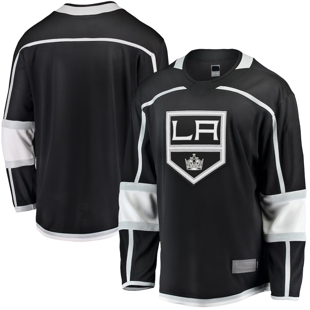 harde LA.Kings Black Home Breakaway Jerseys