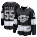 harde LA.Kings #55 Quinton Byfield Black Home Breakaway Jerseys