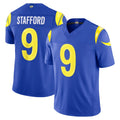 harde LA.Rams #9 Matthew Stafford Player Royal Vapor F.U.S.E. Limited Home Game Stitched Jerseys