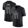 harde LV.Raiders #11 Jeremy Chinn Player Black Limited Black Impact Home Game Stitched Jerseys