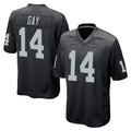 harde LV.Raiders #14 Matt Gay Player Black Home Game Stitched Jerseys