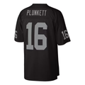 harde LV.Raiders #16 Jim Plunkett Mitchell & Ness Black 1980 Legacy Replica Stitched Puhic Jersey
