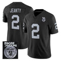 harde LV.Raiders #2 Ashton Jeanty Player Black Vapor Limited Home Game Stitched Jerseys