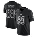 harde LV.Raiders #89 Brock Bowers Player Black Limited Black Impact Home Game Stitched Jerseys
