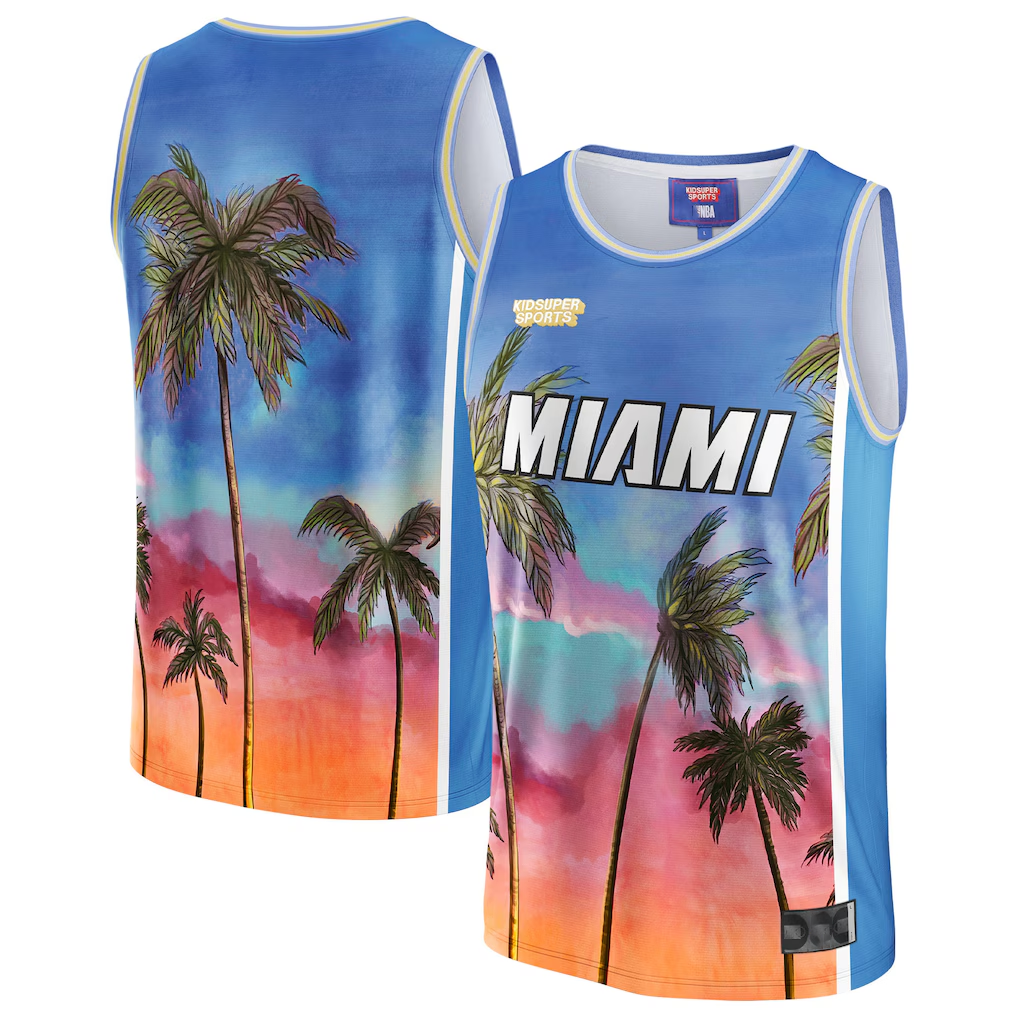 harde M.Heat & KidSuper Studios by Blue Hometown Jerseys