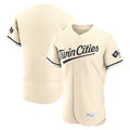 harde Minnesota Twins Blank Player Cream Home Limited Elite Stitched Jerseys