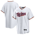 harde Minnesota Twins Blank Player White Game Home Stitched Jerseys
