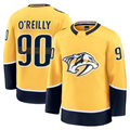 harde N.Predators #90 Ryan O'Reilly Yellow Home Premium Jerseys