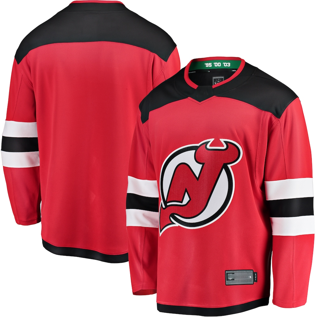 harde N.Jersey Devils Red Breakaway Home Jerseys