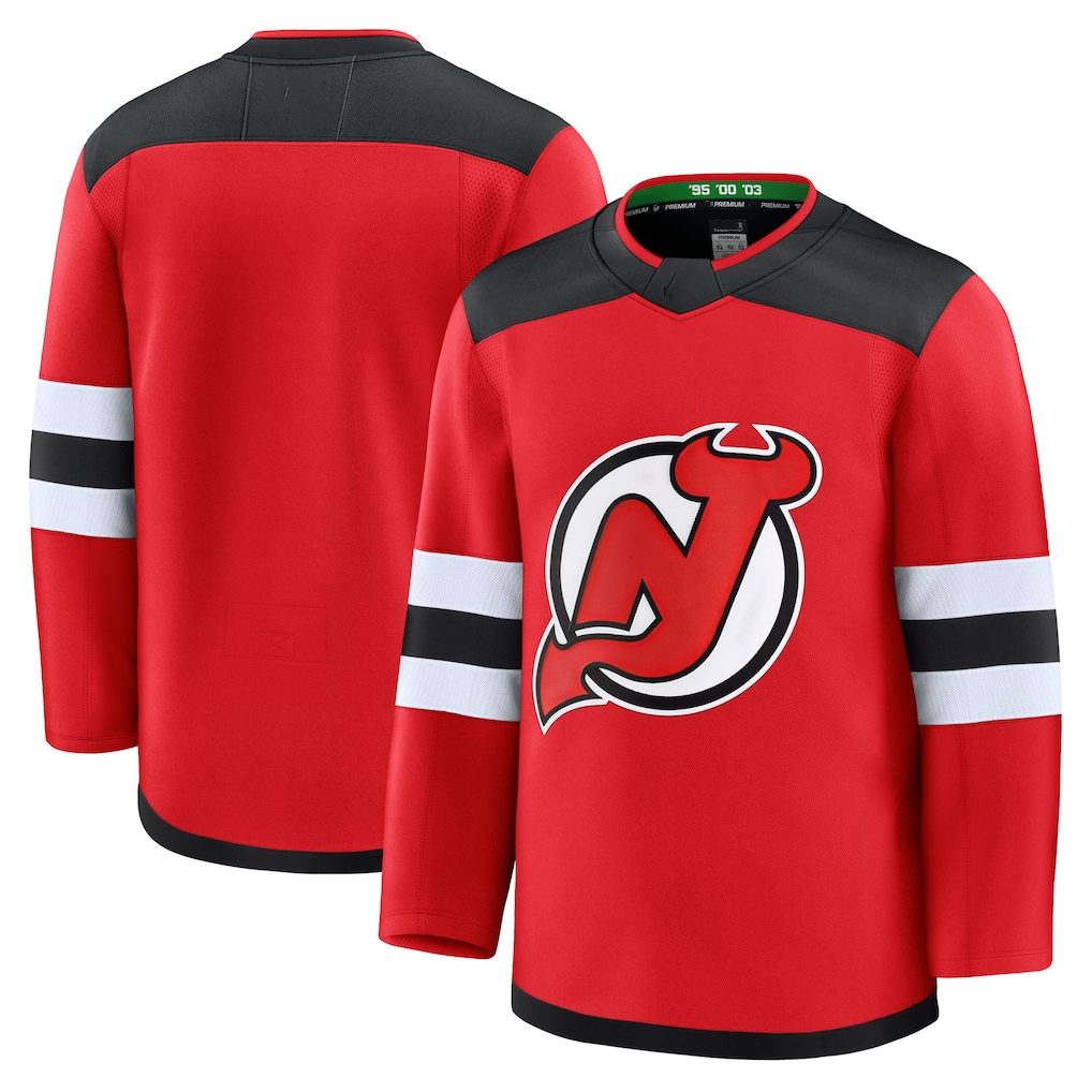 harde N.Jersey Devils Red Home Premium Jerseys