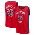 harde NO.Pelicans #25 Trey Murphy III Red Fast Break Replica Player Stitched Jerseys- Statement Edition