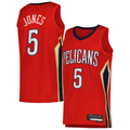 harde NO.Pelicans #5 Herbert Jones Red Swingman Stitched Jerseys- Statement Edition