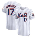 harde NY.Mets #17 Keith Hernandez Player White Home Limited Elite Stitched Jerseys