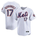 harde NY.Mets #17 Keith Hernandez Player White Home Replica Stitched Jerseys