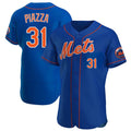 harde NY.Mets #31 Mike Piazza Player Royal Limited Elite Home Stitched Jerseys