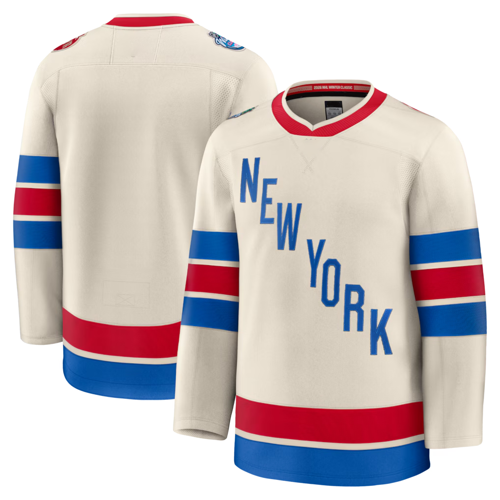 harde NY.Rangers Beige 2026 Winter Classic Premium Jerseys