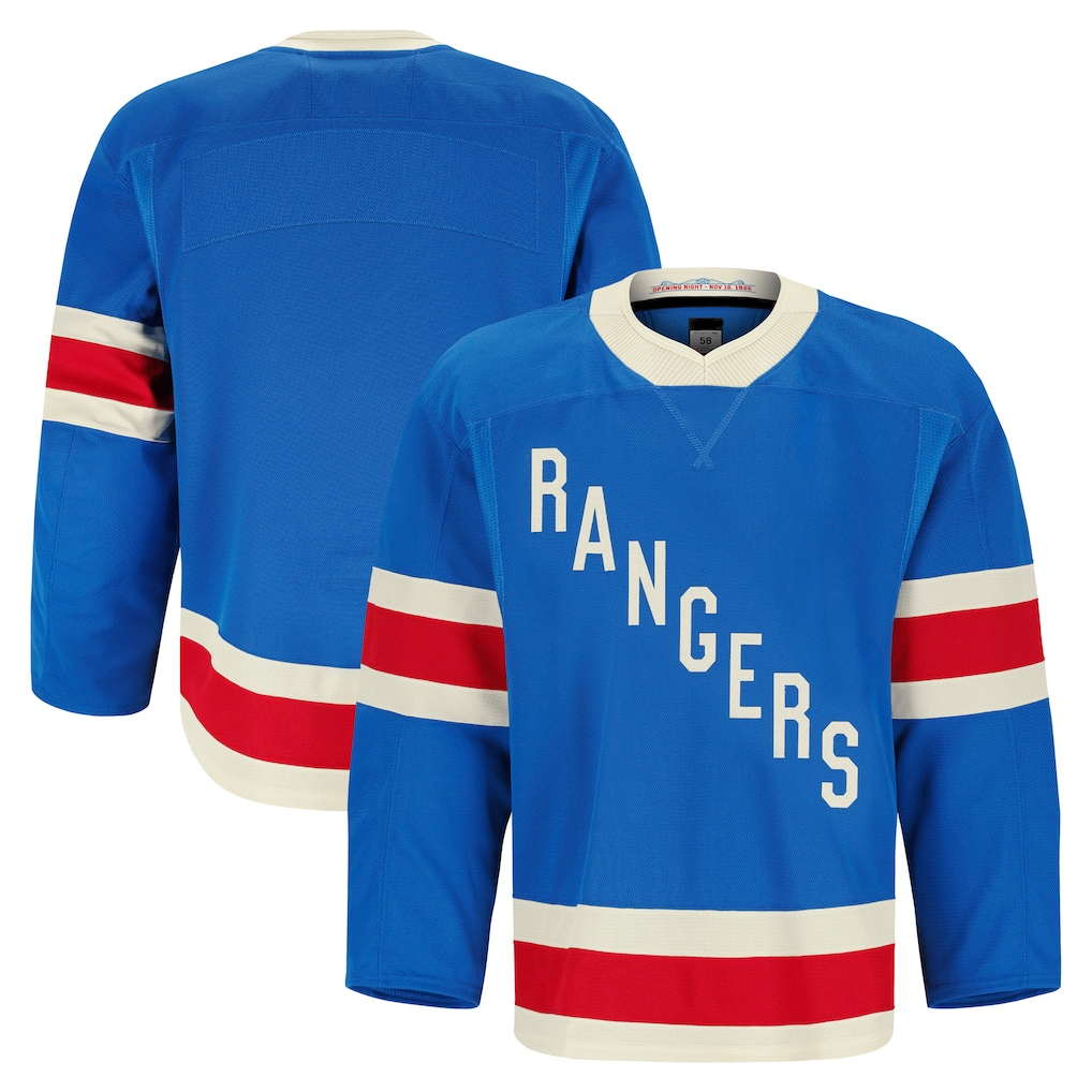 harde NY.Rangers Blue Centennial Authentic Pro Jerseys