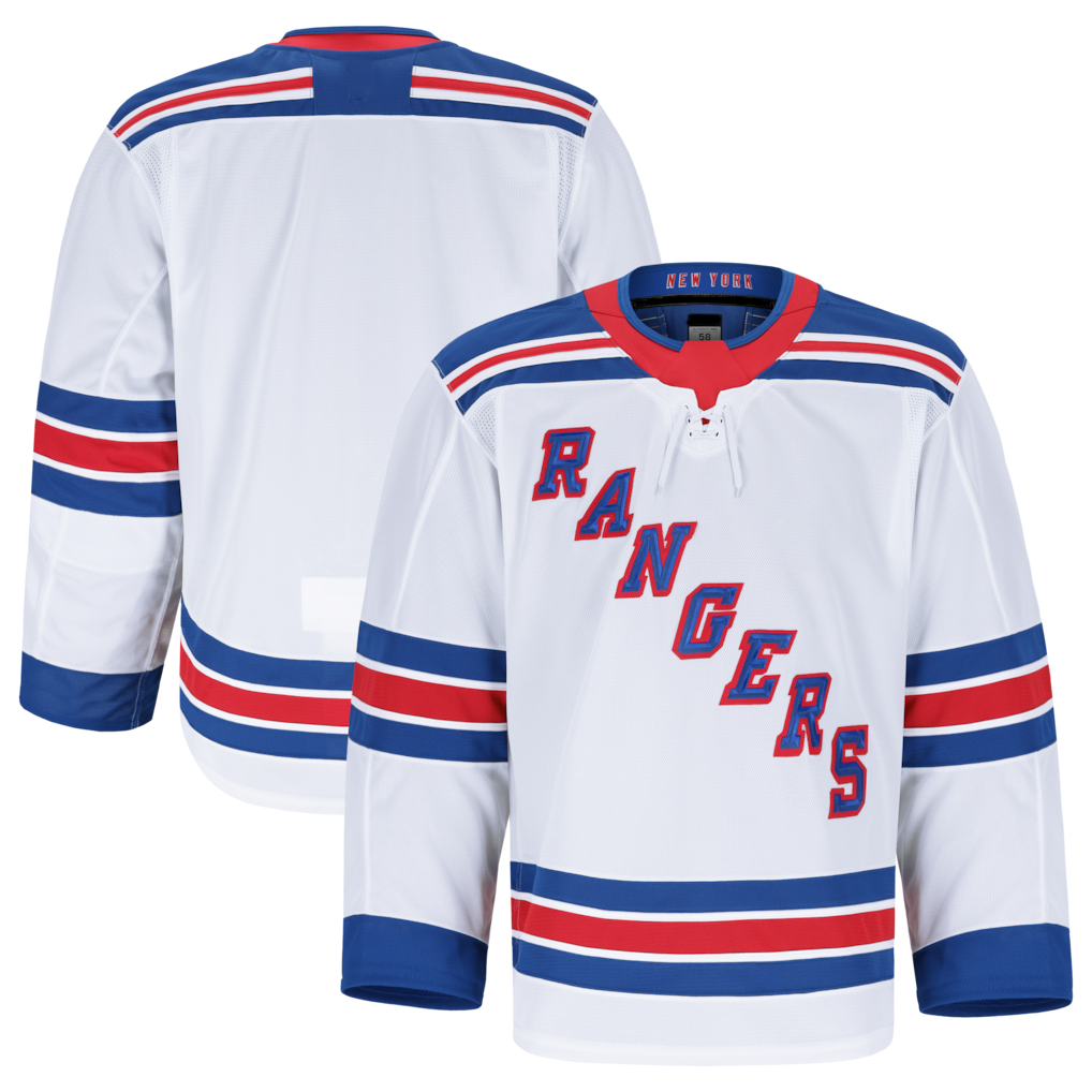 harde NY.Rangers White Away Authentic Pro Jerseys