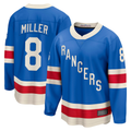 harde NY.Rangers #8 J.T. Miller Blue Centennial Breakaway Jerseys