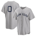 harde NY.Yankees #0 Marcus Stroman Player Gray Field of Dreams Game Stitched Jerseys