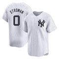 harde NY.Yankees #0 Marcus Stroman Player White Limited Home Stitched Jerseys