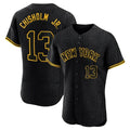 harde NY.Yankees #13 Jazz Chisholm Jr Player Black Snake Skin City Limited ELite Home Stitched Jerseys¡ê?