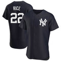 harde NY.Yankees #22 Ben Rice Player Navy Limited Elite Home Stitched Jerseys