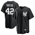 harde NY.Yankees #42 Mariano Rivera Player Black Game Stitched Jerseys