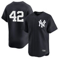 harde NY.Yankees #42 Mariano Rivera Player Navy Alternate Limited Stitched Jerseys
