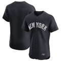 harde NY.Yankees Blank Player Navy Home Replica Elite Stitched Jerseys