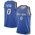 harde O.Magic #0 Anthony Black Blue Swingman Player Jerseys - Icon Edition