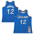 harde O.Magic #12 Dwight Howard Blue 200405 Hardwood Classics Hall of Fame Swingman Jerseys