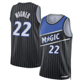 harde O.Magic #22 Franz Wagner Black Swingman Jerseys - Statement Edition