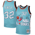 harde O.Magic #32 Shaquille O'Neal Mitchell & Ness Teal Eastern Conference 1996 All-Star Hardwood Classics Swingman Jerseys
