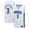 harde O.Magic #3 Kentavious Caldwell-Pope White Fast Break Replica Player Jerseys - Association Edition