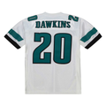 harde P.Eagles 1996 #20 Brian Dawkins Mitchell & Ness White Authentic Throwback Retired Player Stitched Puhic Jersey