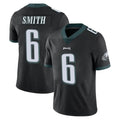 harde P.Eagles #6 DeVonta Smith Player Black Limited Vapor Untouchable Home Game Stitched Jerseys