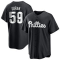 harde P.Phillies #59 Jhoan Duran Player Black Alt Fashion Home Game Stitched Jerseys