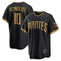 harde P.Pirates #10 Bryan Reynolds Player Black 2026 City Connect Home Game Stitched Jerseys