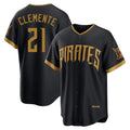 harde P.Pirates #21 Roberto Clemente Player Black 2026 City Connect Home Limited Stitched Jerseys