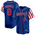 harde P.Pirates #8 Willie Stargell Player Royal 2025 Independence Day Vapor Premier Limited Stitched Jerseys