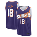 harde P.Suns #18 Koa Peat Fanatics Purple Fast Break Jerseys - Icon Edition