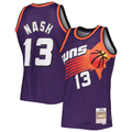 harde P.Sunss #13 Steve Nash Mitchell & Ness Purple 1996-1997 Hardwood Classics Swingman Jerseys