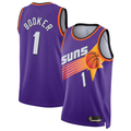 harde P.Sunss #1 Devin Booker Purple Swingman Jerseys - Classic Edition