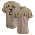 harde S.Diego Padres #2 Xander Bogaerts Player Khaki Home Limited Elite Stitched Jerseys
