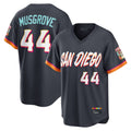 harde S.Diego Padres #44 Joe Musgrove Player Obsidian 2026 City Connect Home Limited T-shirt Stitched Jerseys