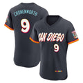 harde S.Diego Padres #9 Jake Cronenworth Player Obsidian 2026 City Connect Home Limited Elite T-shirt Stitched Jerseys