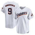 harde S.Diego Padres #9 Jake Cronenworth Player White Cooperstown Collection Limited Home Stitched Jerseys