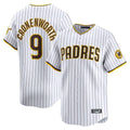 harde S.Diego Padres #9 Jake Cronenworth Player White Home Limited Stitched Jerseys